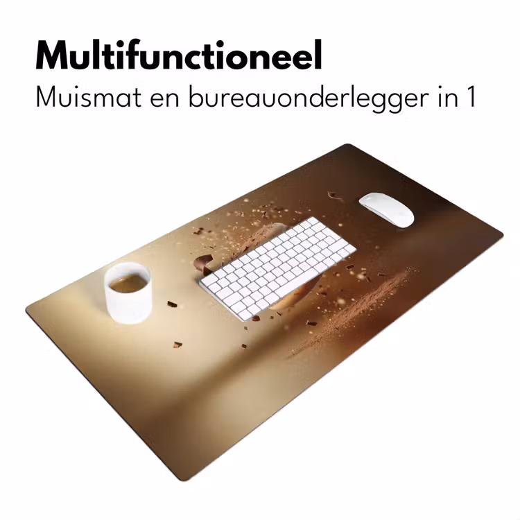 Bureau onderlegger - Chocolade - Macarons - Eten - Snoep — 6