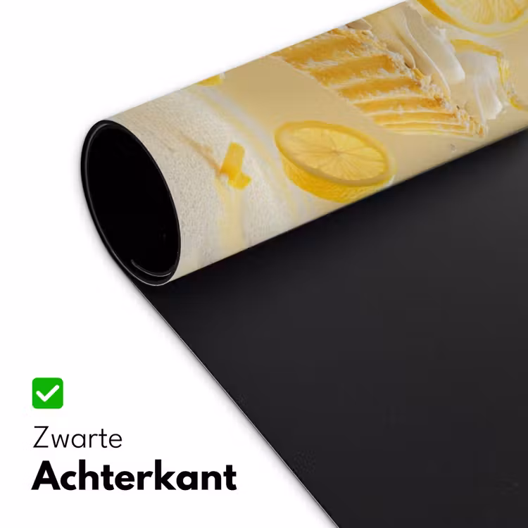 Bureau onderlegger - Citroen - Taart - Eten - Geel — 4