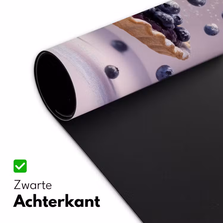 Bureau onderlegger - Eten - Taart - Bessen - Blauw — 4
