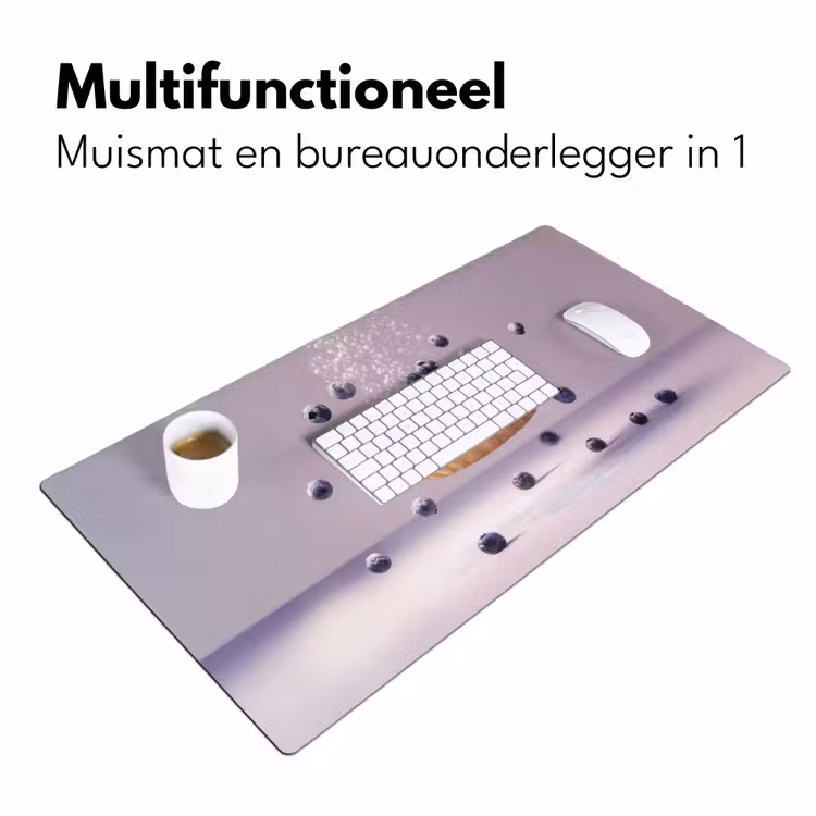 Bureau onderlegger - Eten - Taart - Bessen - Blauw — 6