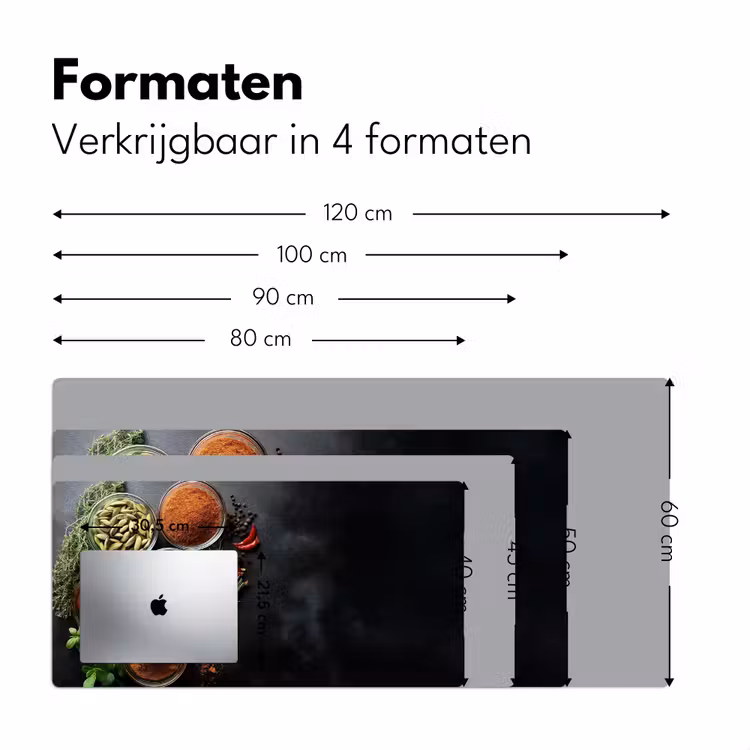 Bureau onderlegger - Glazen - Bakjes - Blaadjes - Kruiden — 7