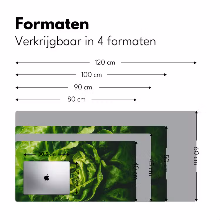 Bureau onderlegger - Groente - Sla - Groen — 7