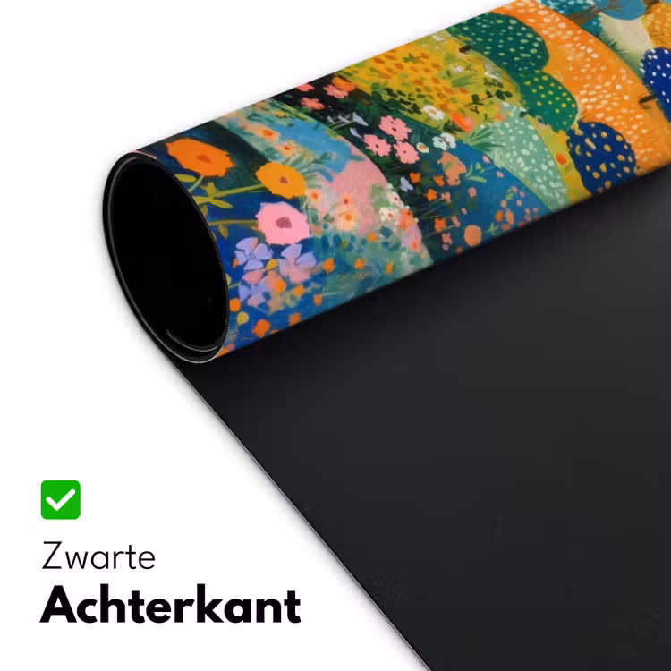 Bureau onderlegger - Heuvellandschap - Fantasierijk - Kleurcontrasten — 4