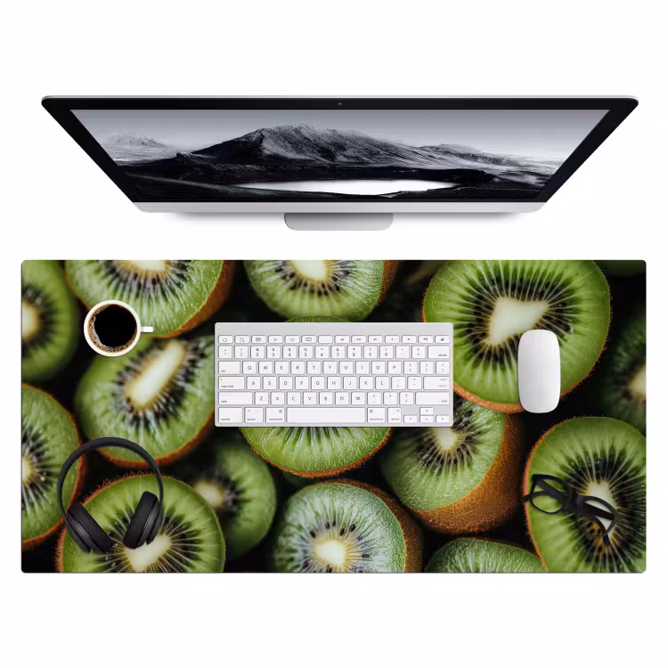 Bureau onderlegger - Kiwi - Fruit - Groen — 3