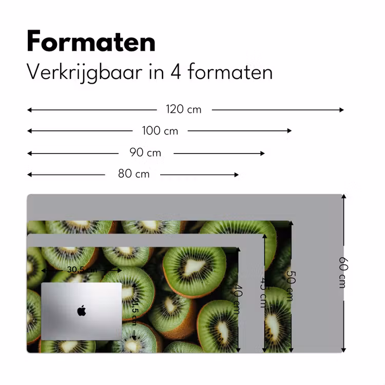 Bureau onderlegger - Kiwi - Fruit - Groen — 7