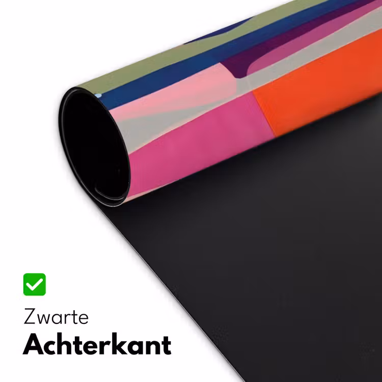 Bureau onderlegger - Kleurbanen - Verticaal - Kleurrijk — 4