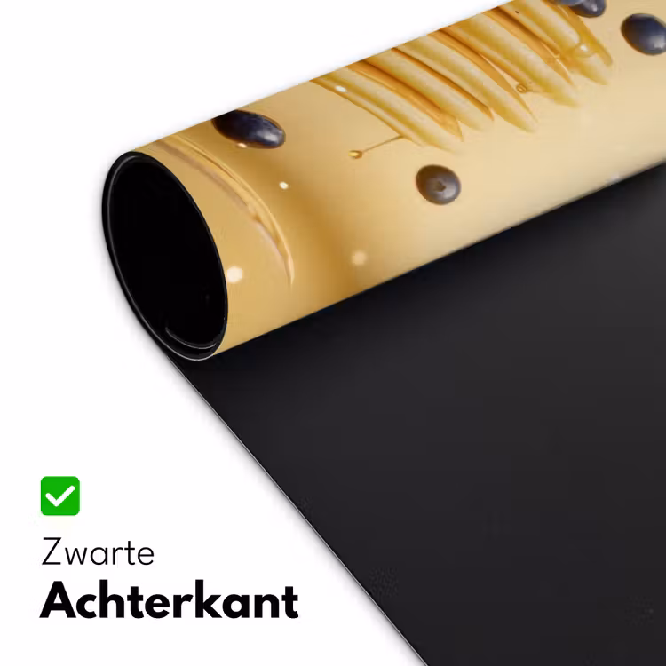 Bureau onderlegger - Pannenkoeken - Eten - Honing - Geel — 4
