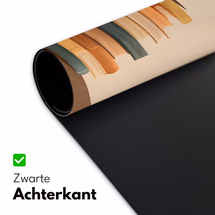 Bureau onderlegger - Boeken - Toren - Koffie - Beige — 4