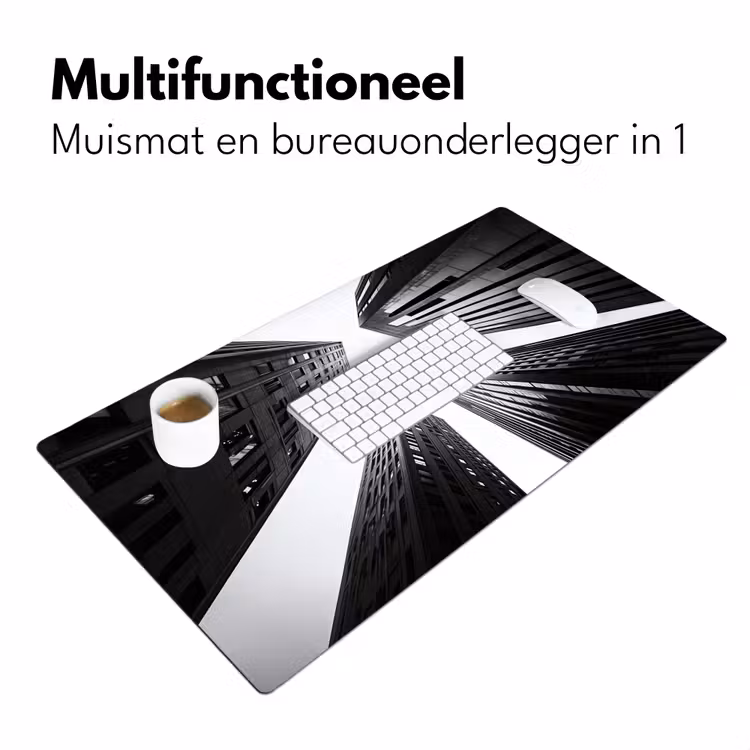 Bureau onderlegger - Gebouwen - Lucht - Zwart — 6