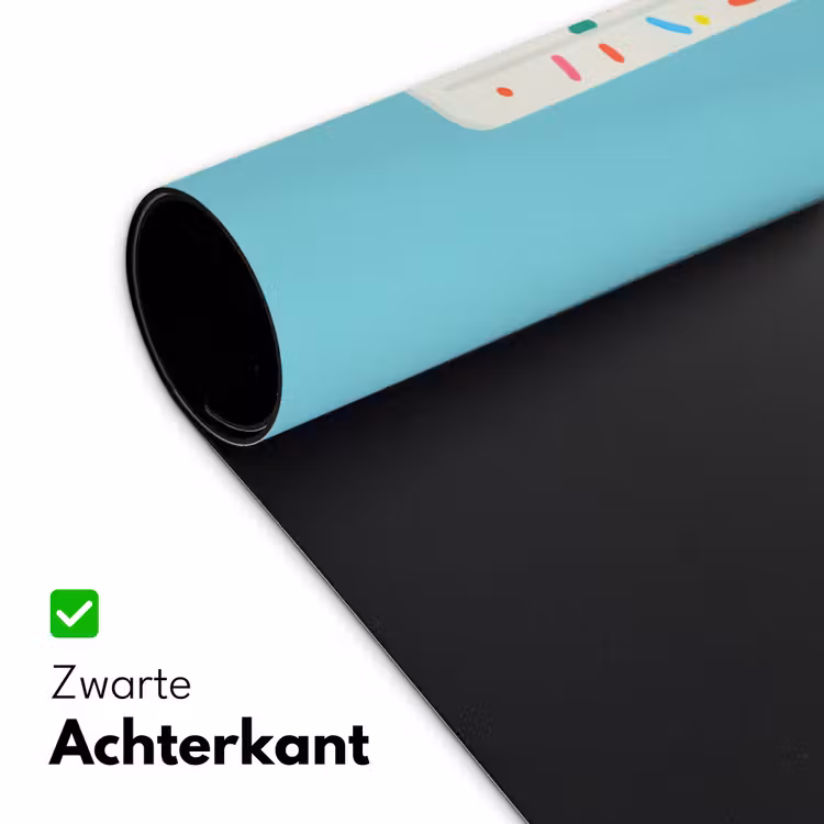 Bureau onderlegger - Ijsje - Stokje - Sprinkles - Lichtblauw — 4