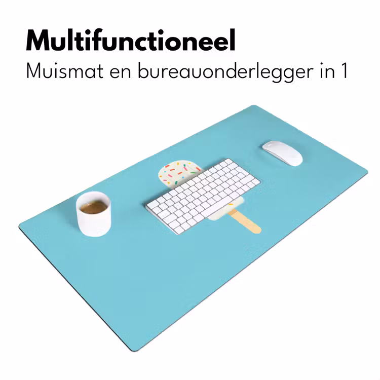 Bureau onderlegger - Ijsje - Stokje - Sprinkles - Lichtblauw — 6