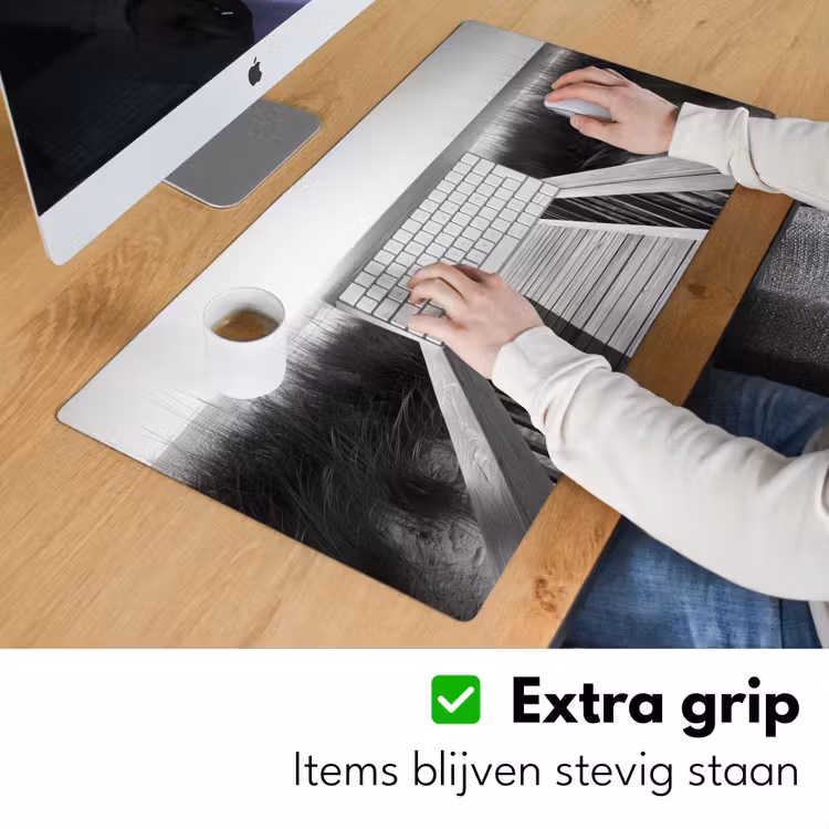 Bureau onderlegger - Loopbrug - Hout - Strand - Zee — 5