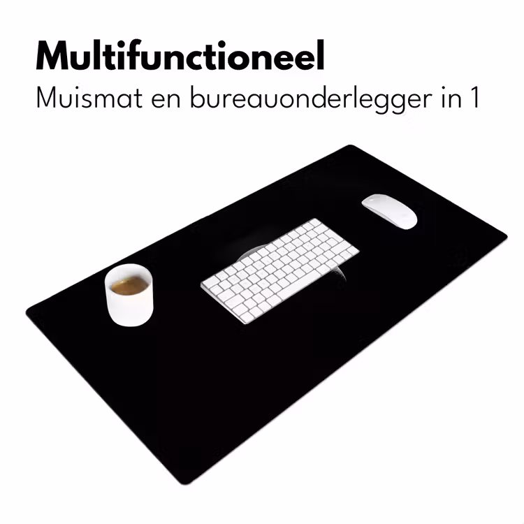 Bureau onderlegger - Maan - Hemel - Zwart - Schaduw — 6