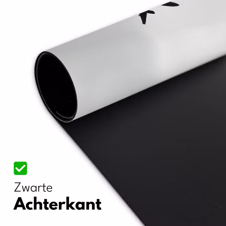 Bureau onderlegger - Minimalistisch - Silhouet - Zwart - Vliegtuig — 4