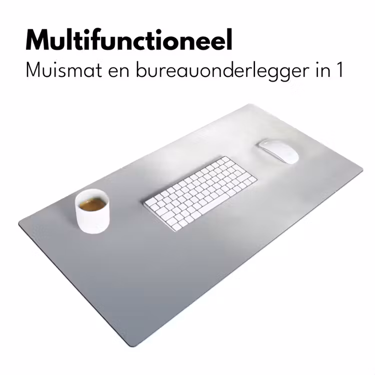 Bureau onderlegger - Minimalistisch - Silhouet - Zwart - Vliegtuig — 6
