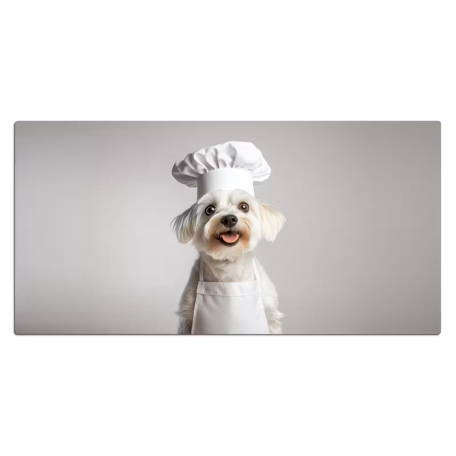 Bureau onderlegger - Hond - Wit - Kok — 1