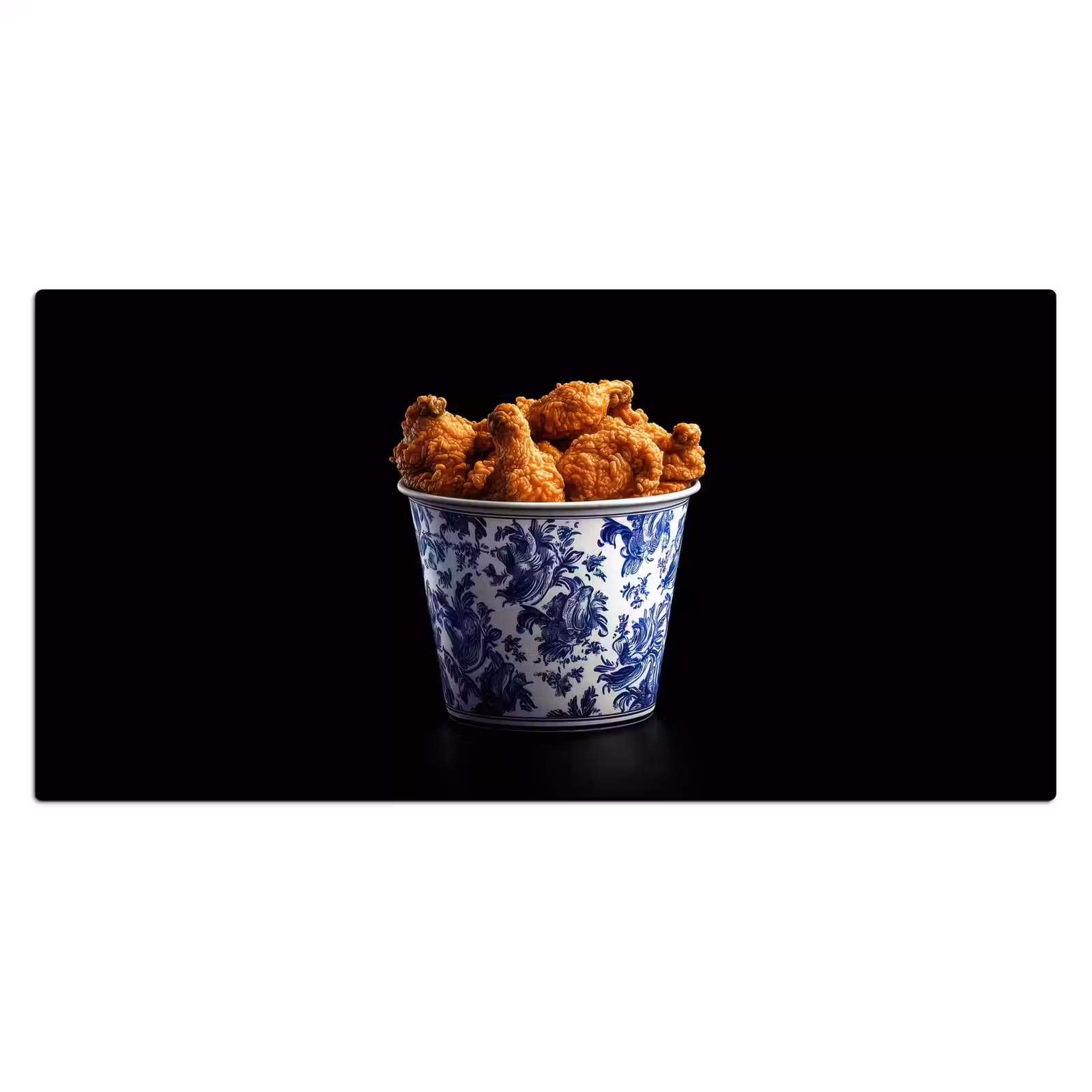 Bureau onderlegger - Kip - Bucket - Delfts blauw - Lekker — 1