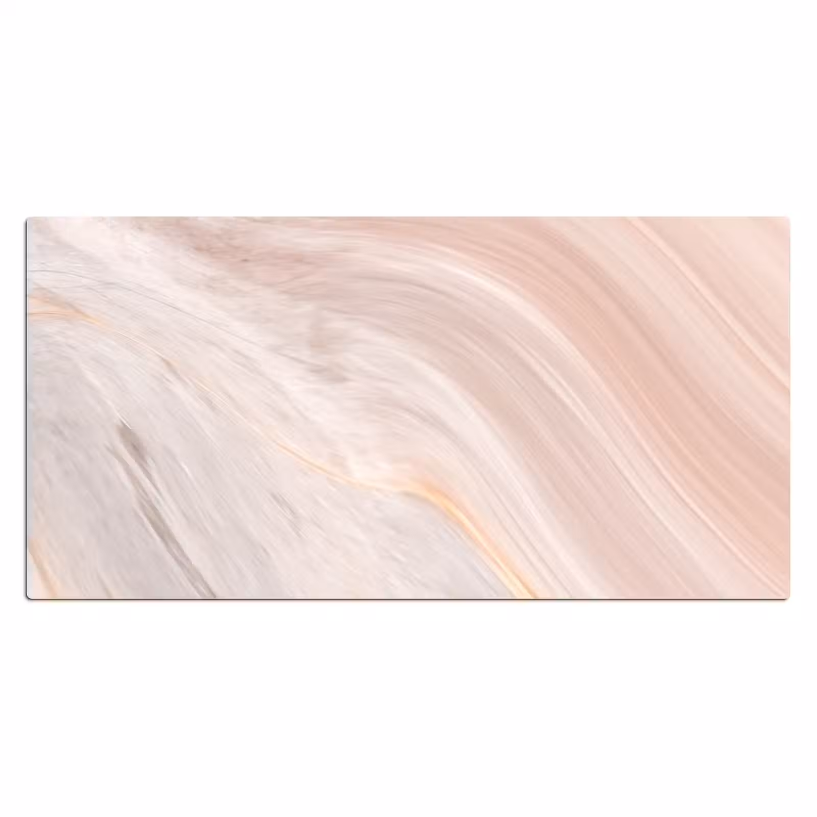 Bureau onderlegger - Marmer - Patroon - Pastel - Abstract - Marmerlook - Luxe — 1