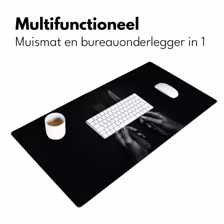 Bureau onderlegger - Bestek - Zwart - Wit — 6
