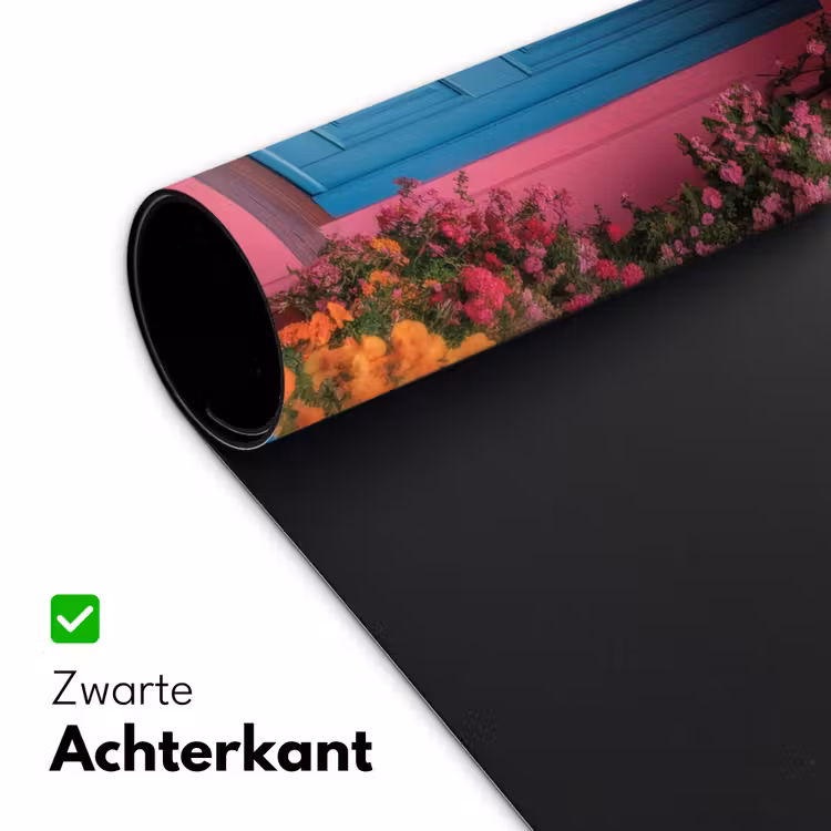 Bureau onderlegger - Bloemen - Deur - Roze — 4