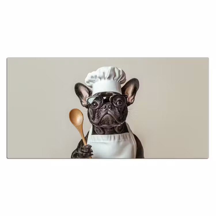 Bureau onderlegger - Bril - Hond - Kok — 1
