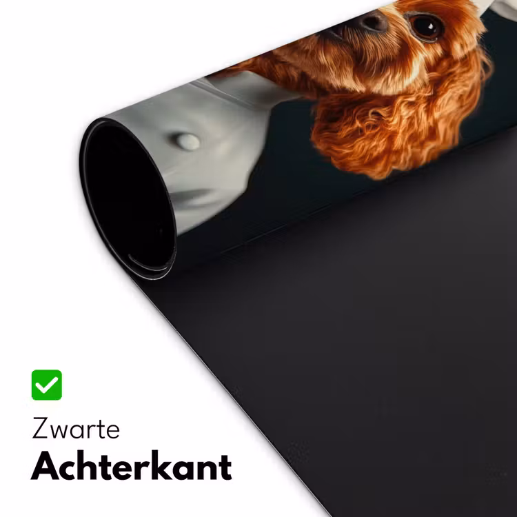 Bureau onderlegger - Bruin - Kok - Hondje — 4