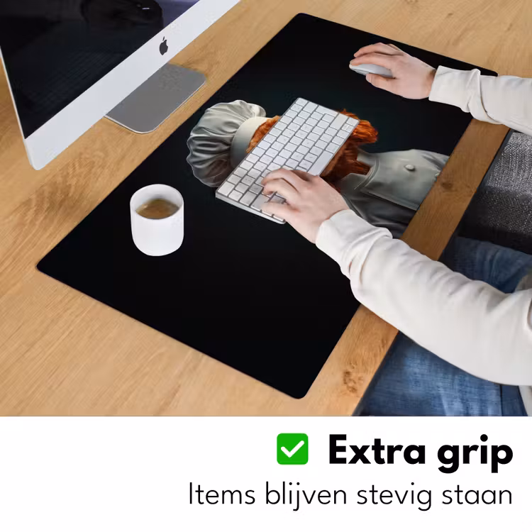 Bureau onderlegger - Bruin - Kok - Hondje — 5