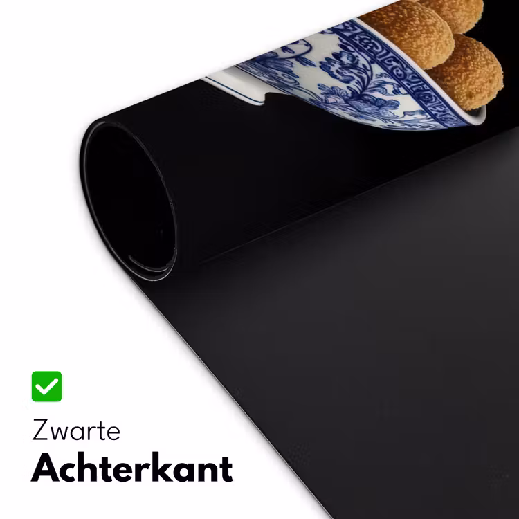 Bureau onderlegger - Delfts blauw - Bitterballen - Holland - Schaal — 4