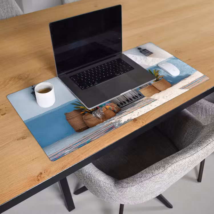 Bureau onderlegger - Deur - Manden - Planten — 2