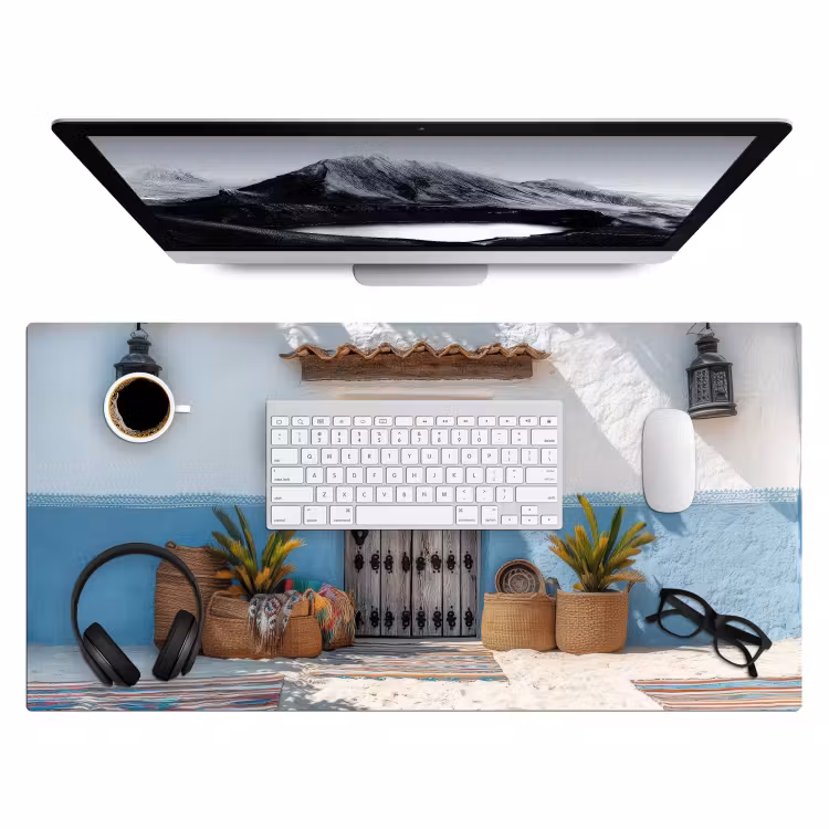 Bureau onderlegger - Deur - Manden - Planten — 3