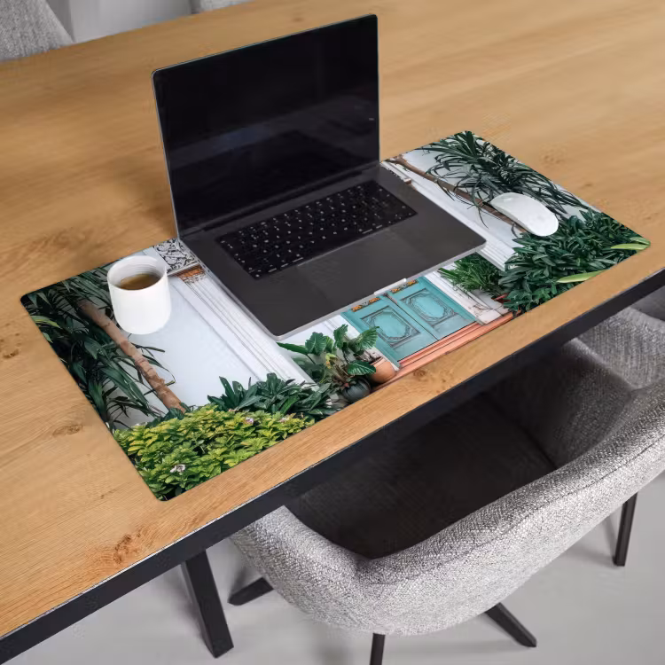 Bureau onderlegger - Deur - Patronen - Planten — 2
