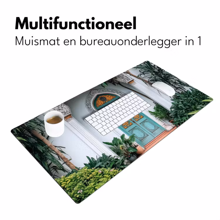 Bureau onderlegger - Deur - Patronen - Planten — 6