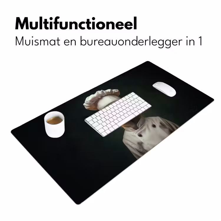 Bureau onderlegger - Dier - Kok - Stokstaartje — 6