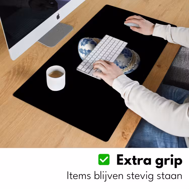Bureau onderlegger - Eten - Macarons - Delfts blauw - Koekjes — 5
