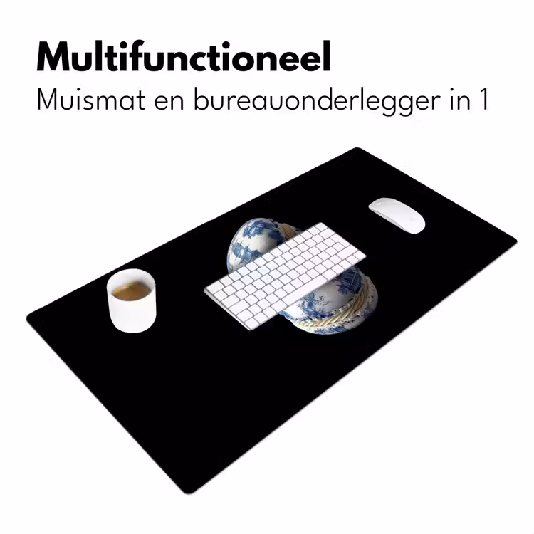 Bureau onderlegger - Eten - Macarons - Delfts blauw - Koekjes — 6