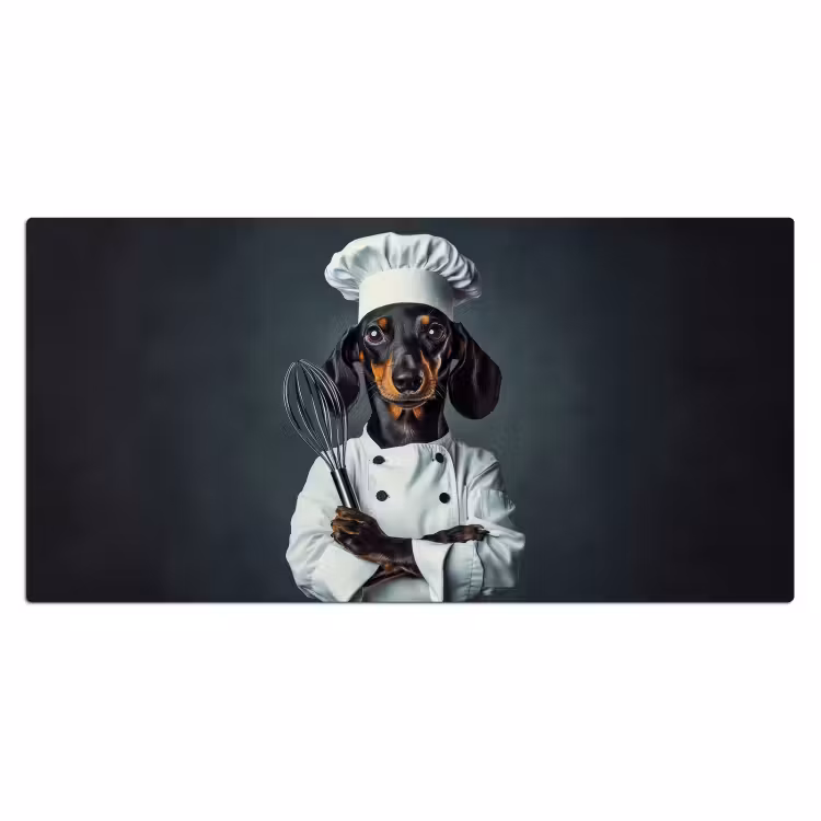 Bureau onderlegger - Hond - Garde - Kok — 1
