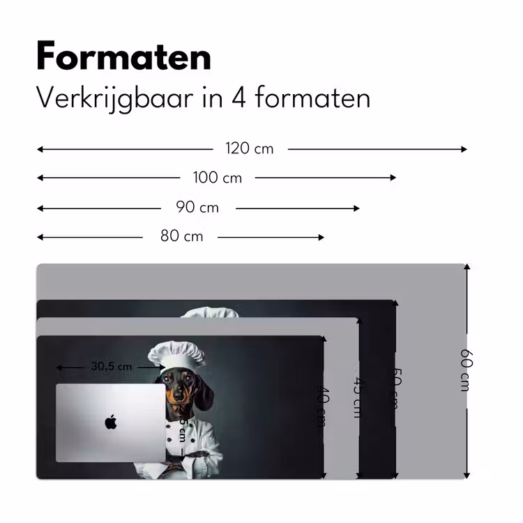 Bureau onderlegger - Hond - Garde - Kok — 7
