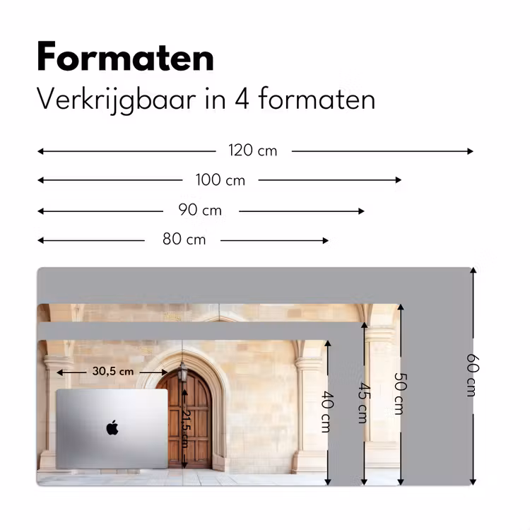Bureau onderlegger - Houten - Deur - Lantaarn — 7