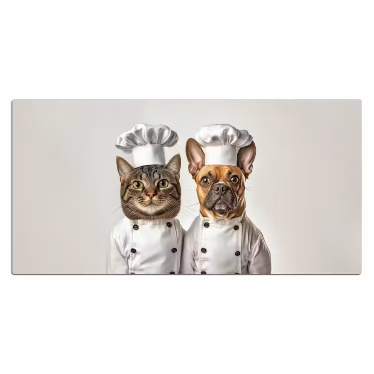 Bureau onderlegger - Kat - Hond - Kokskleding — 1