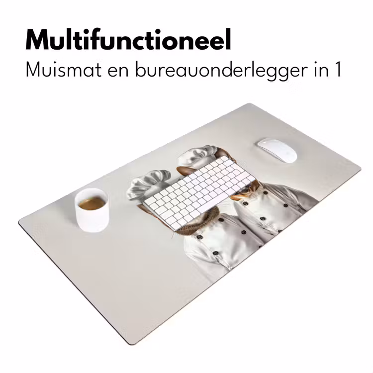 Bureau onderlegger - Kat - Hond - Kokskleding — 6