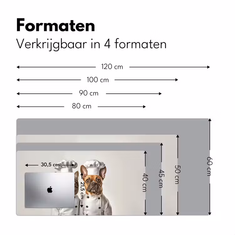 Bureau onderlegger - Kat - Hond - Kokskleding — 7