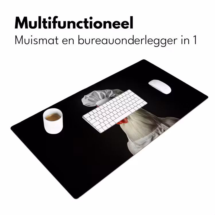 Bureau onderlegger - Kok - Rood - Kip — 6