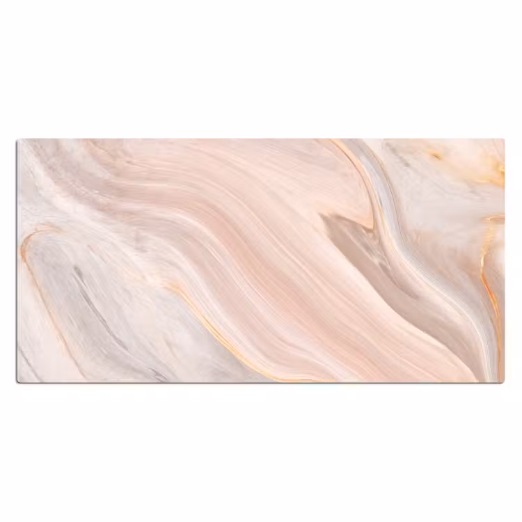 Bureau onderlegger - Marmer - Patroon - Pastel - Abstract - Marmerlook - Luxe — 1