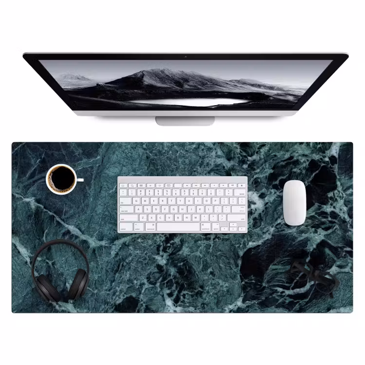 Bureau onderlegger - Marmer - Steen - Textuur - Marmerlook - Design — 4