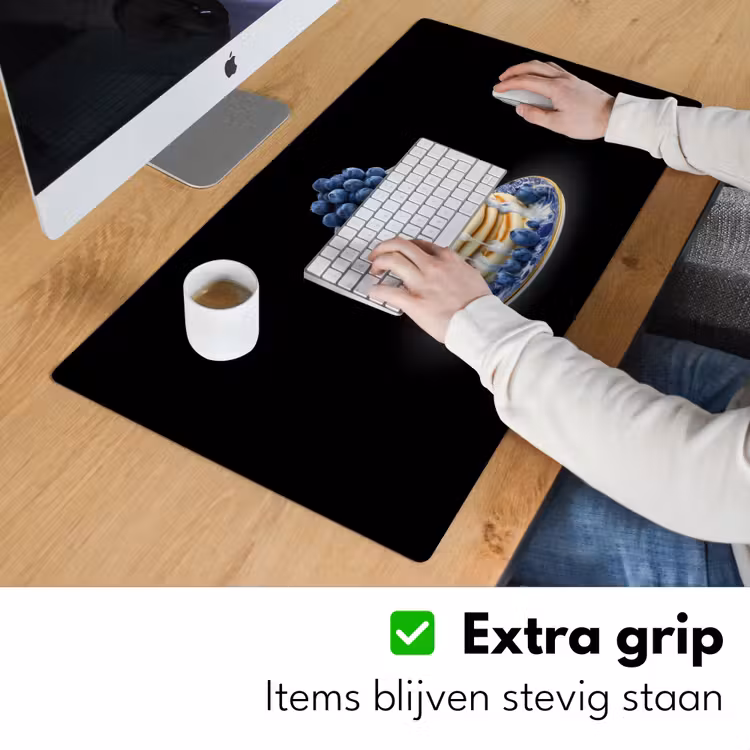 Bureau onderlegger - Pannenkoeken - Blauwe Bessen - Bord — 5