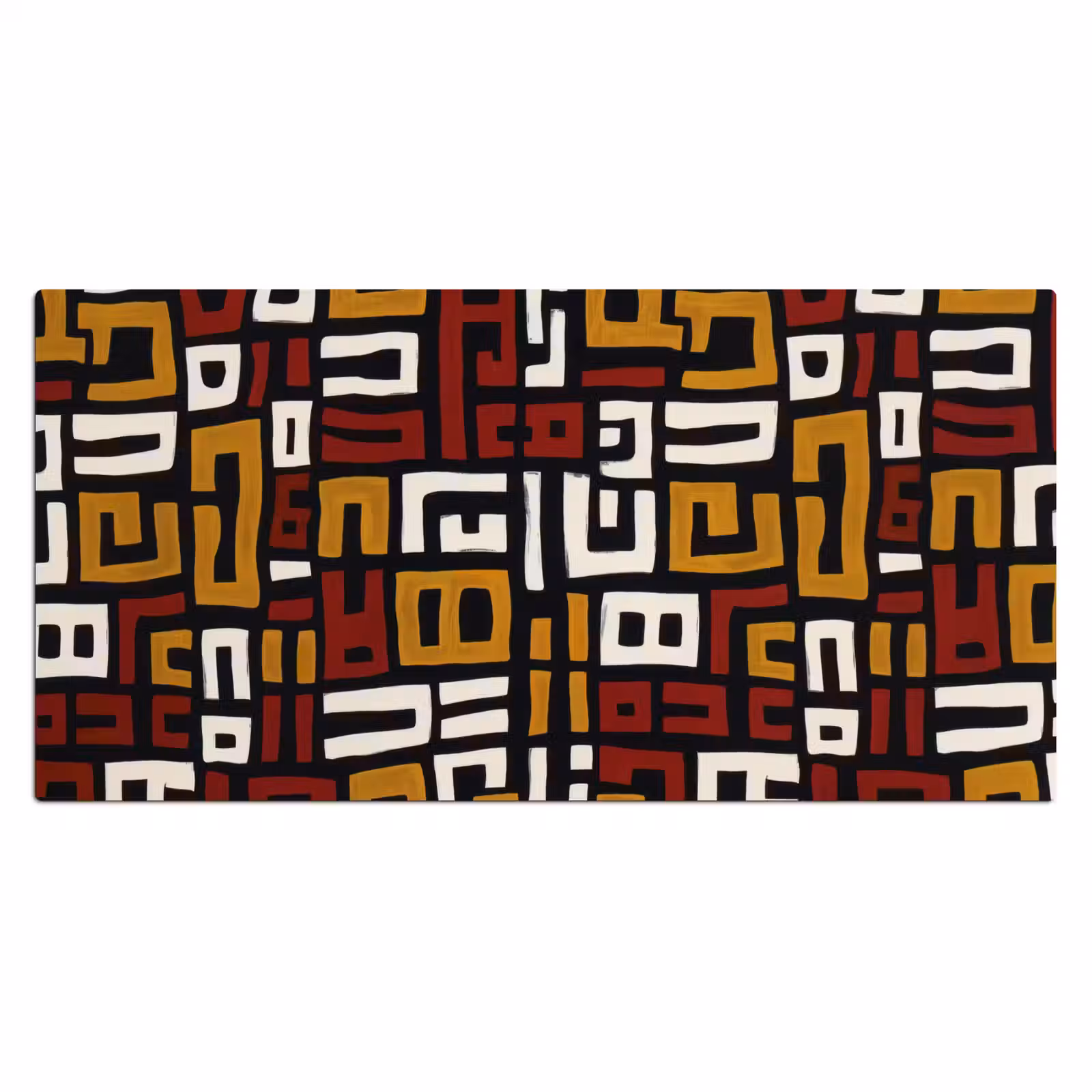 Bureau onderlegger - Abstract - Patroon - Rood — 1