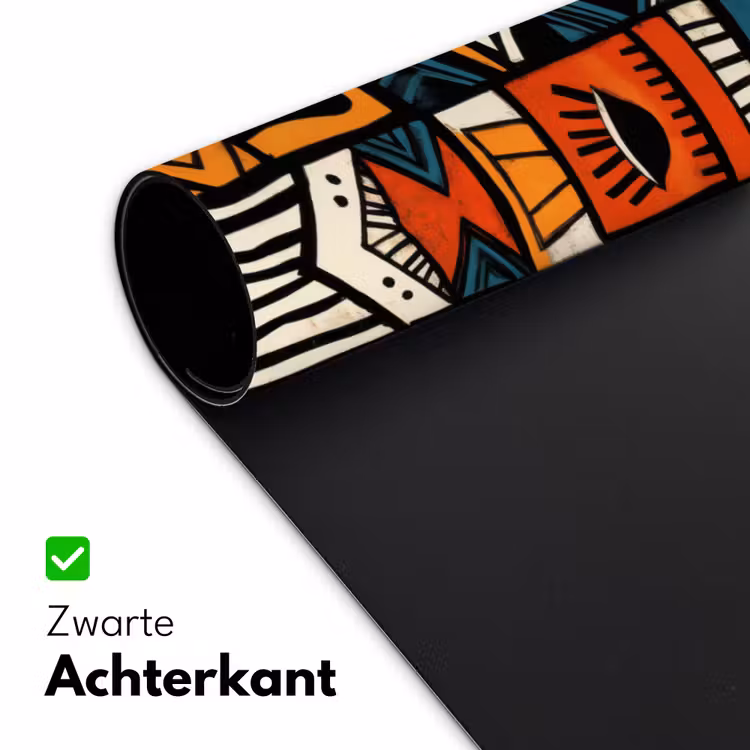 Bureau onderlegger - Abstract - Gezichten - Mozaïek — 4