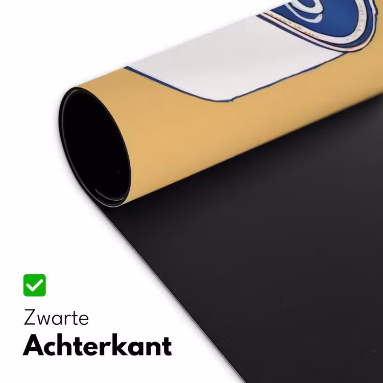 Bureau onderlegger - Blikje - Minimalistisch - Blauw - Illustratie — 4