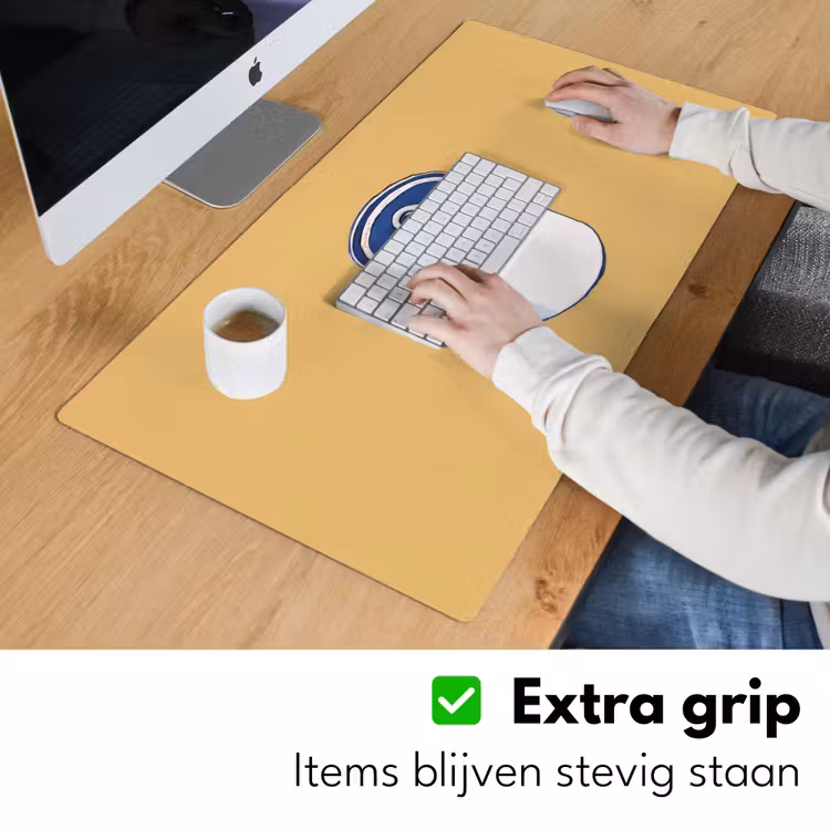 Bureau onderlegger - Blikje - Minimalistisch - Blauw - Illustratie — 5