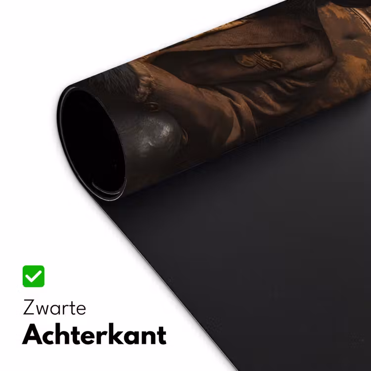 Bureau onderlegger - Chimpansee - Stoel - Pak - Bruin — 4
